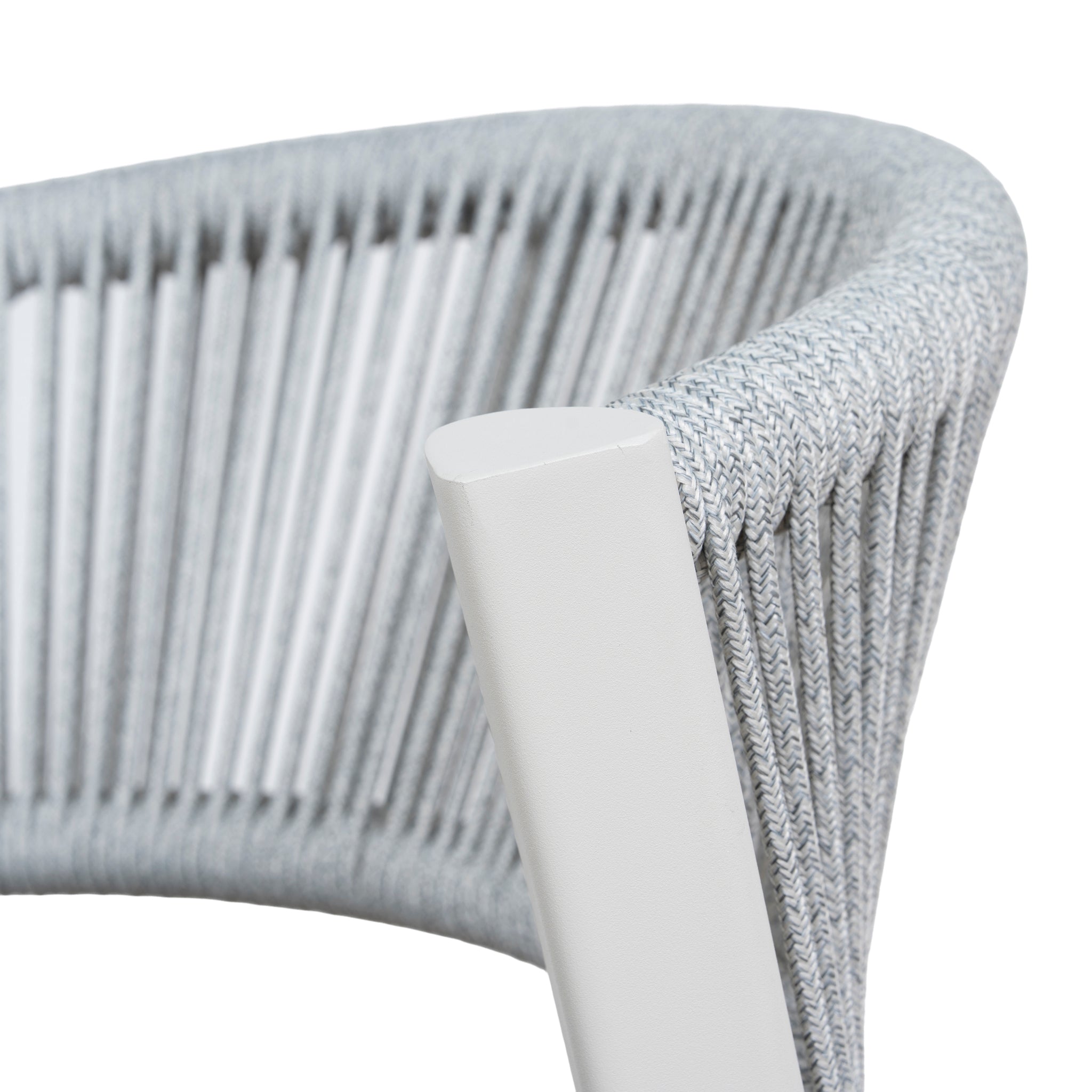 Sand White Outdoor Dining Chair - Grey (Set of 2) - image 9