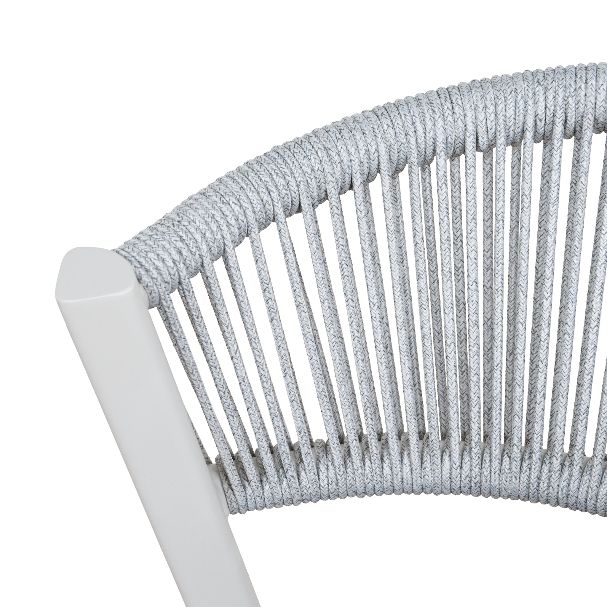 Sand White Outdoor Dining Chair - Grey (Set of 2) - image 8