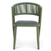 Showcasing Luvela Army Green Outdoor Dining Chair - Grey (Set of 2) DC12050-IDx2 Dining Chair by Calibre Furniturs
