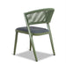 Army Green Outdoor Dining Chair - Grey  (Set of 2) - image 6