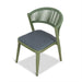Army Green Outdoor Dining Chair - Grey  (Set of 2) - image 8