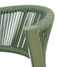 Army Green Outdoor Dining Chair - Grey  (Set of 2) - image 10