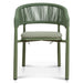 Showcasing Sireria Outdoor Dining Chair - Army Green (Set of 2) DC12061-IDx2 Dining Chair by Calibre Furniturs