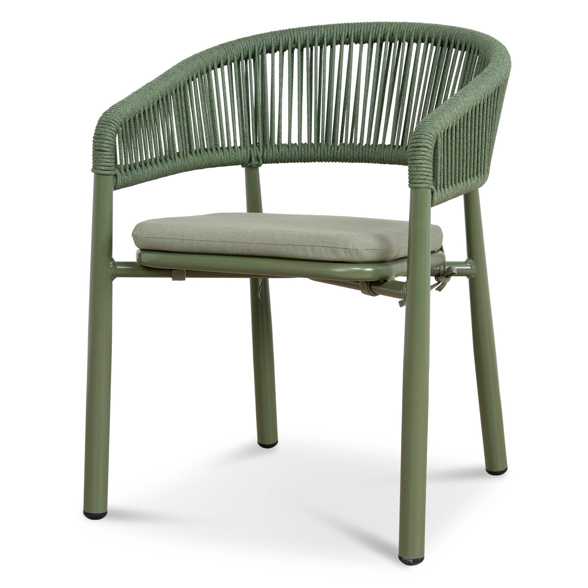 Outdoor Dining Chair - Army Green (Set of 2) - image 3