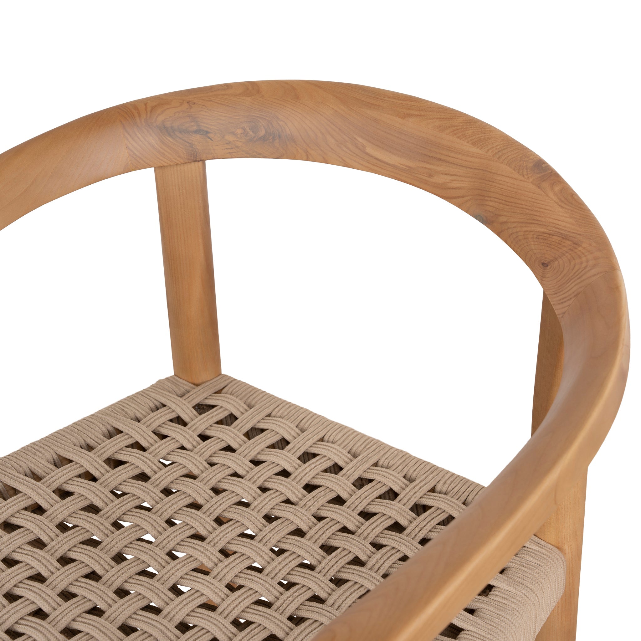 Natural Dining Chair - Naxos Latte Rope (Set of 2) - image 10