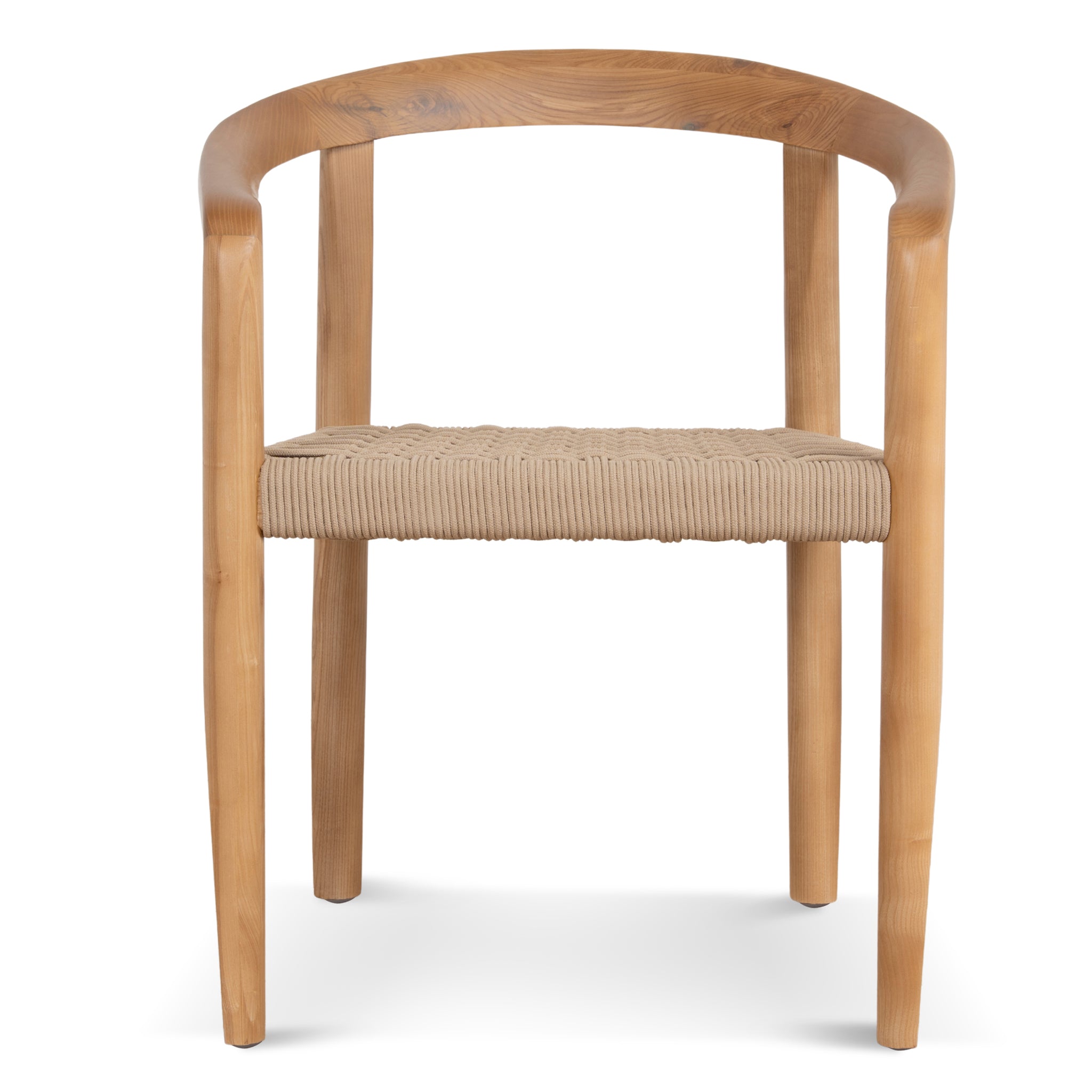 Natural Dining Chair - Naxos Latte Rope (Set of 2) - image 3