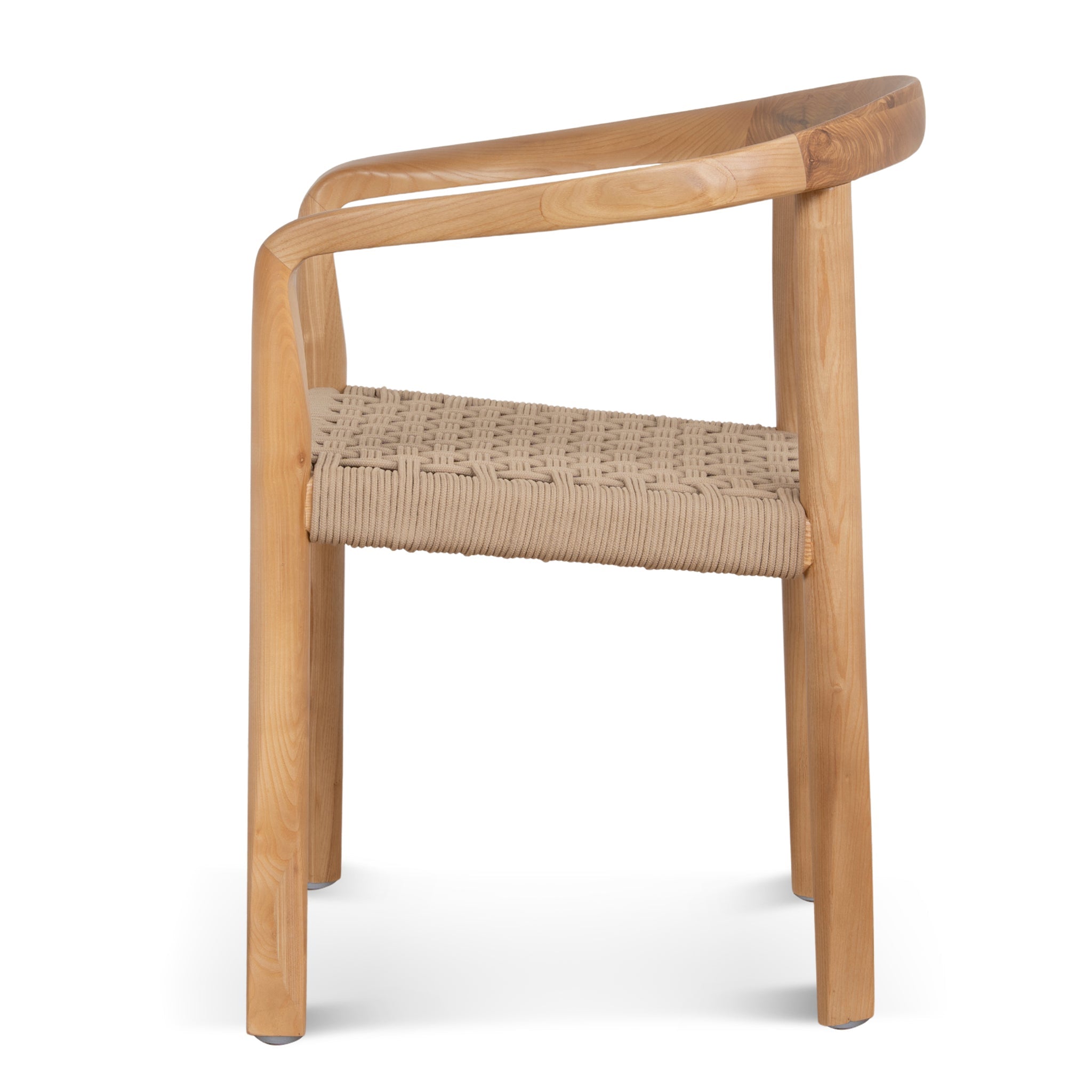 Natural Dining Chair - Naxos Latte Rope (Set of 2) - image 5