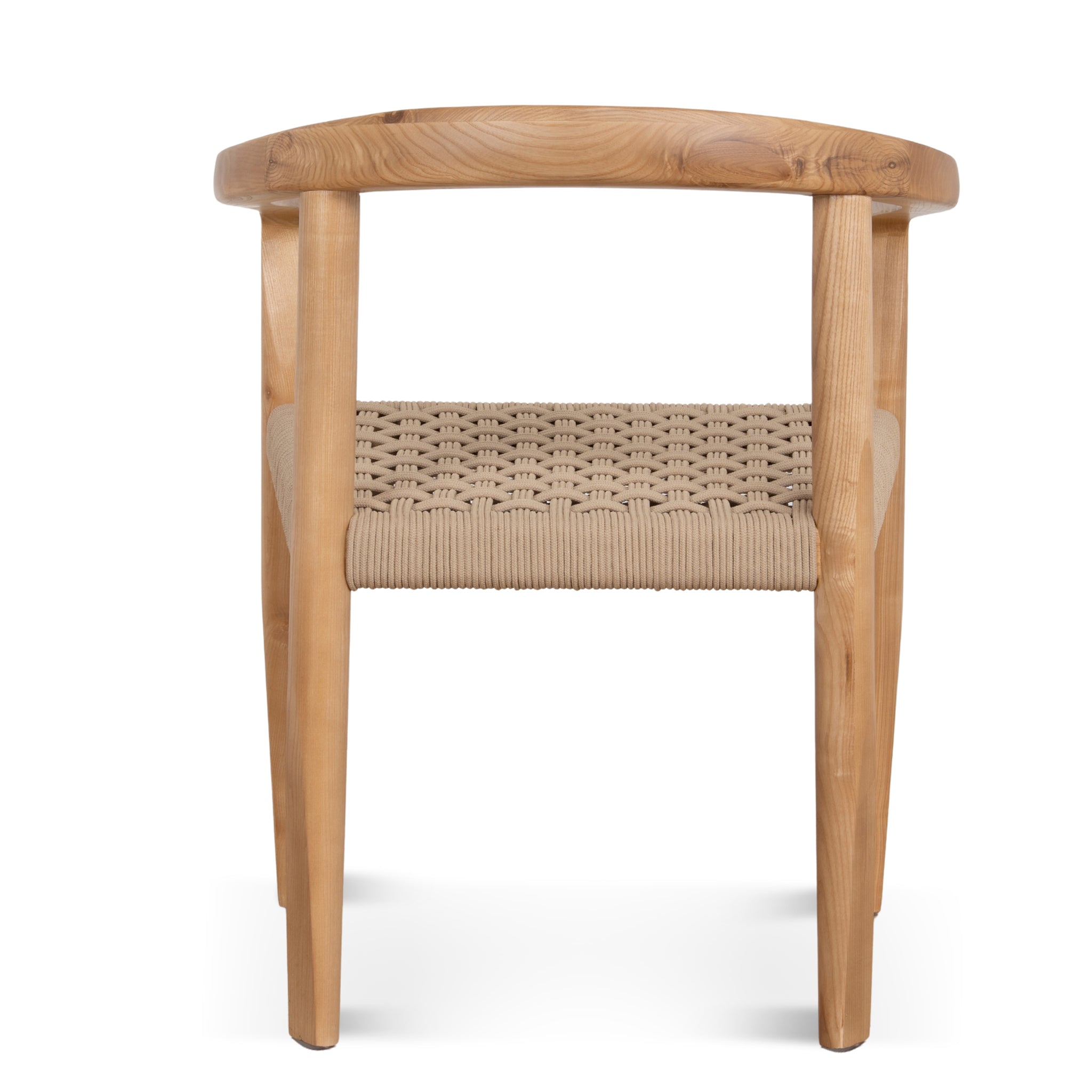 Natural Dining Chair - Naxos Latte Rope (Set of 2) - image 7