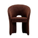 Showcasing Borenilo Dining Chair - Moss Brown DC12114-FH Dining Chair by Calibre Furniturs