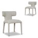 Showcasing Namodora Dining Chair - Oatmeal Beige (Set of 2) DC12119-CIx2 Dining Chair by Calibre Furniturs