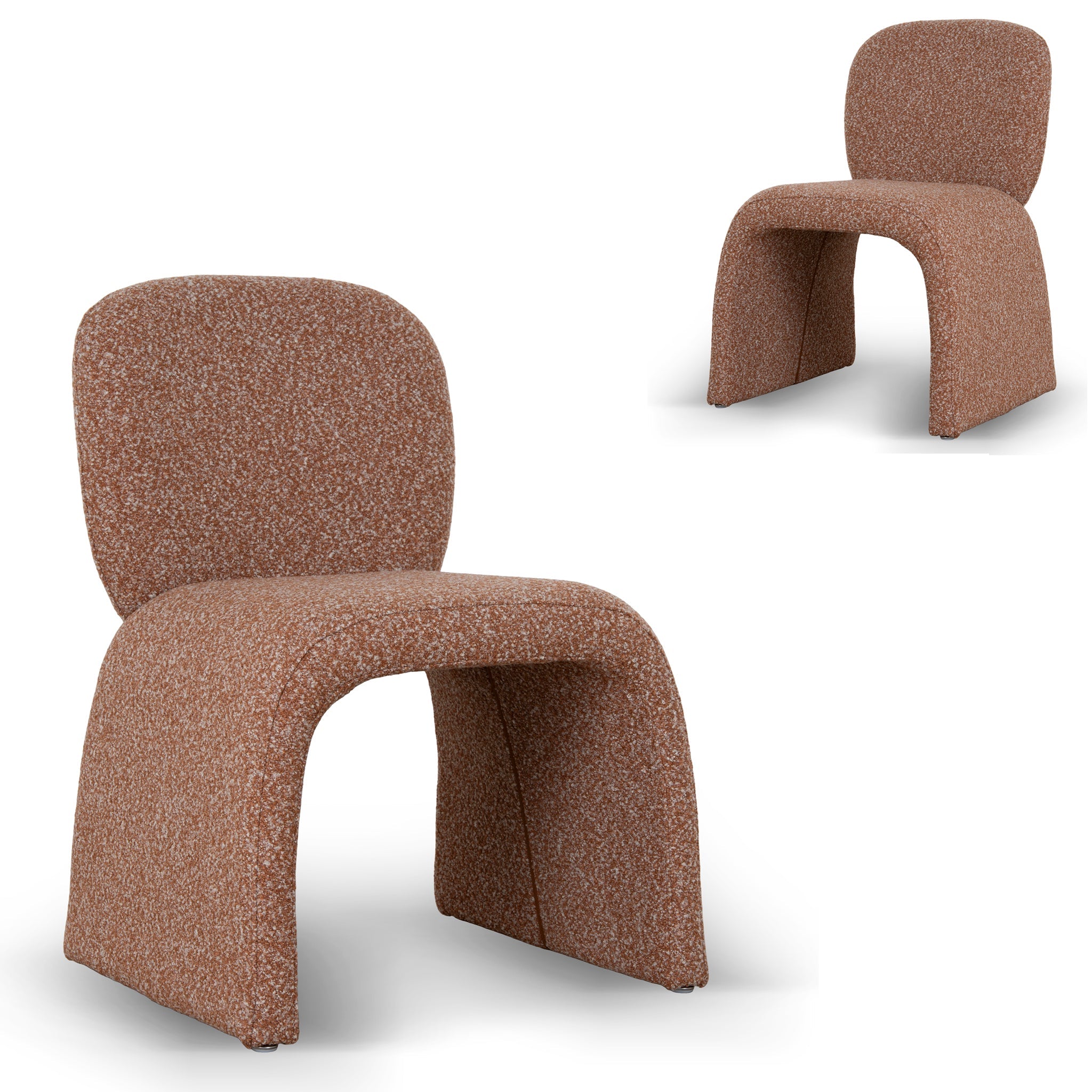 Dining Chair - Terracotta Brown (Set of 2)