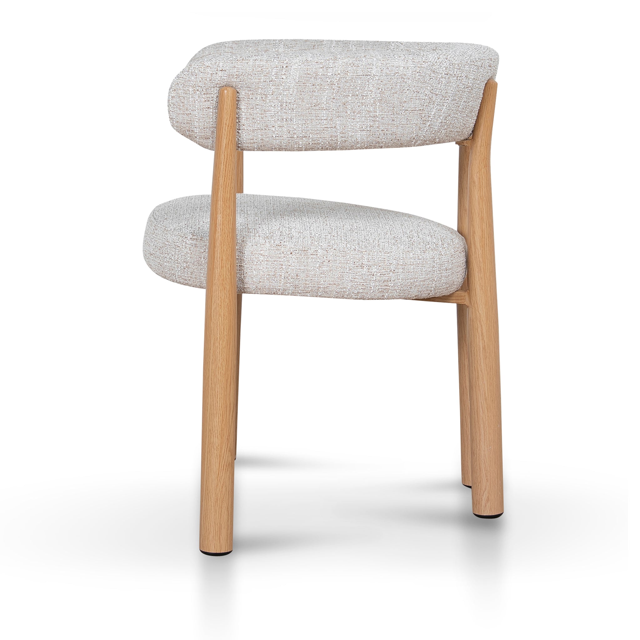 CDC12444-CI Natural Dining Chair -  Kalunfu Beige (Set of 2)