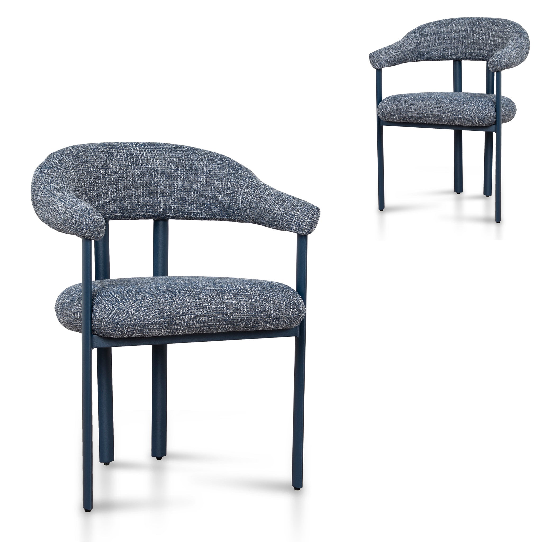 Blue Sand Dining Chair - Prussian Blue (Set of 2)