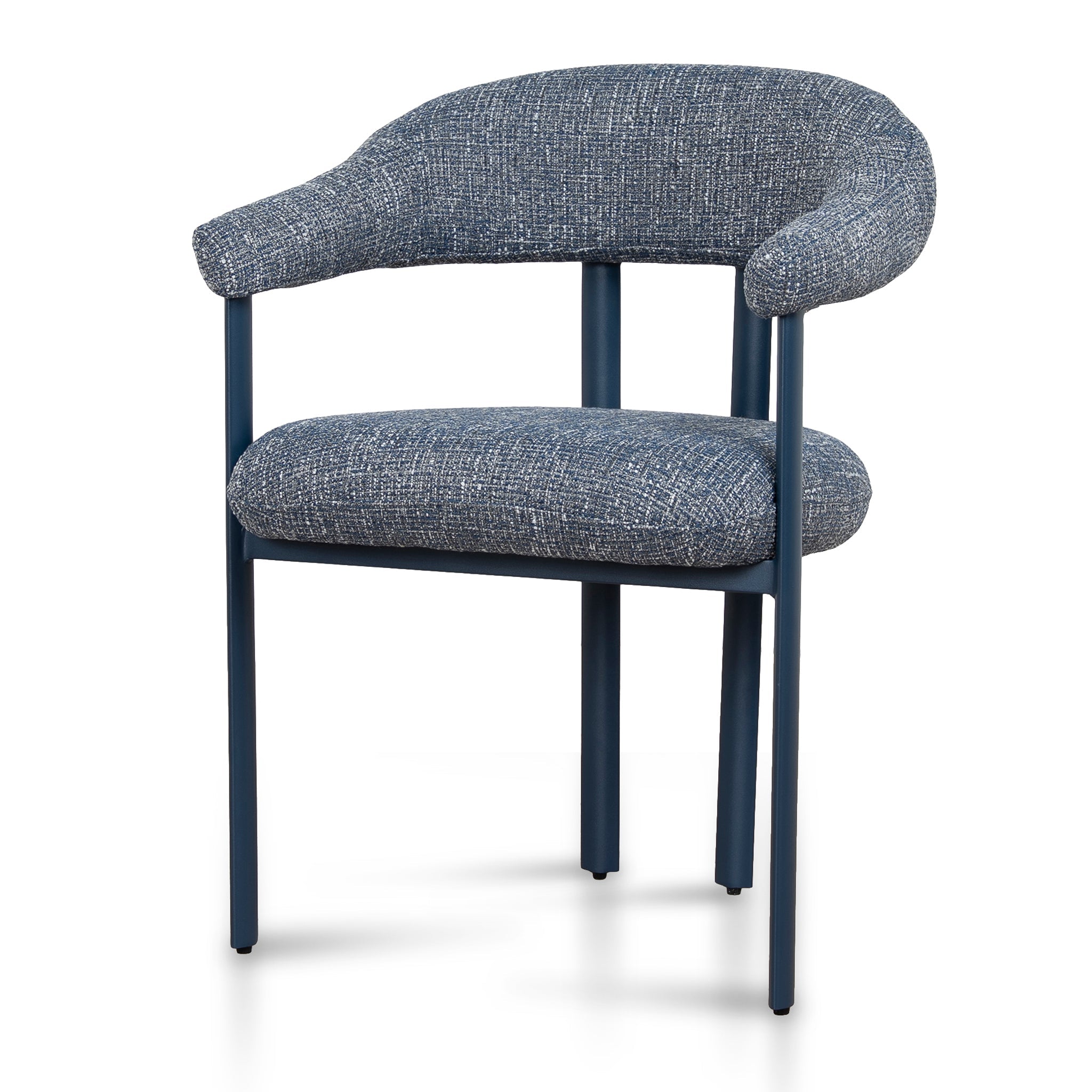 CDC12454-CI Blue Sand Dining Chair - Prussian Blue (Set of 2)