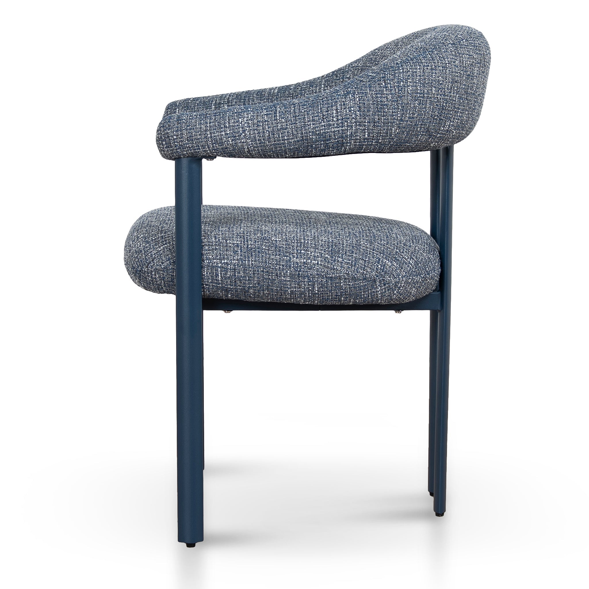 CDC12454-CI Blue Sand Dining Chair - Prussian Blue (Set of 2)