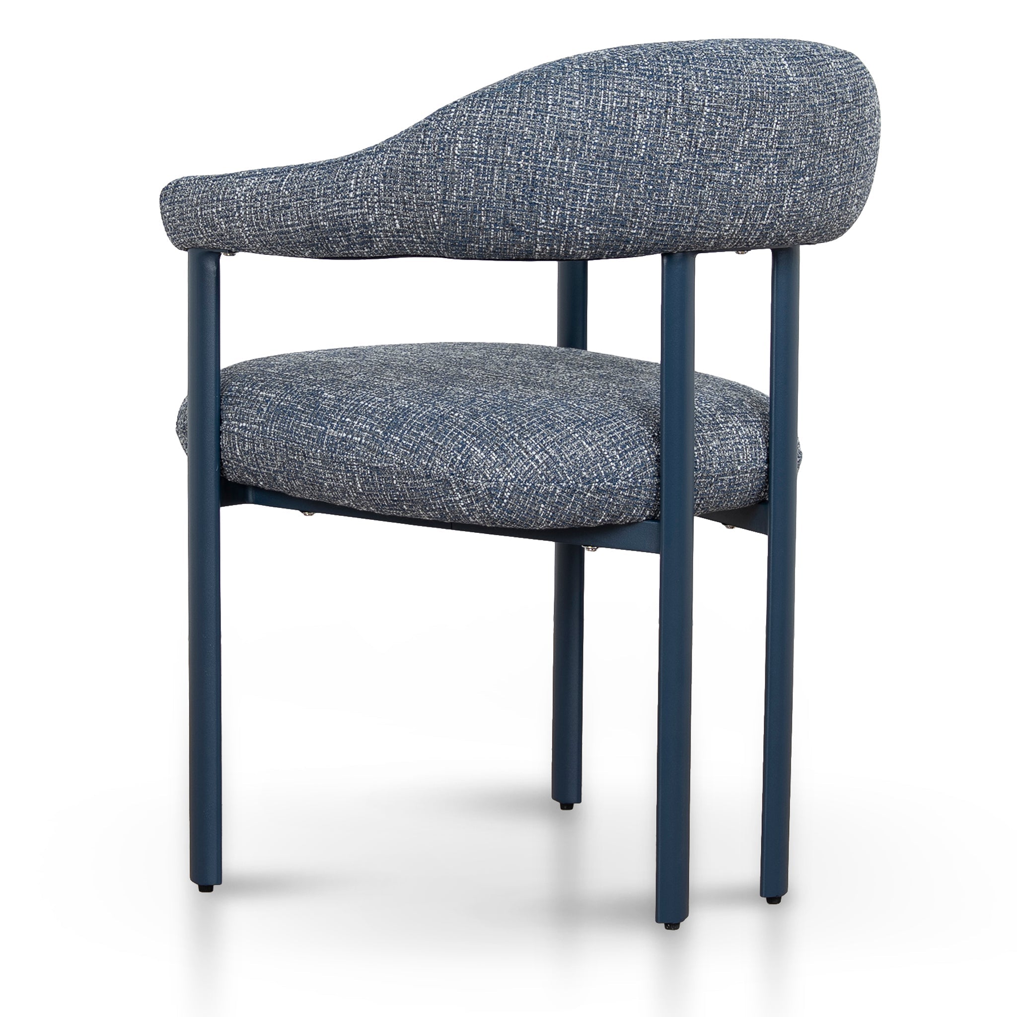 CDC12454-CI Blue Sand Dining Chair - Prussian Blue (Set of 2)