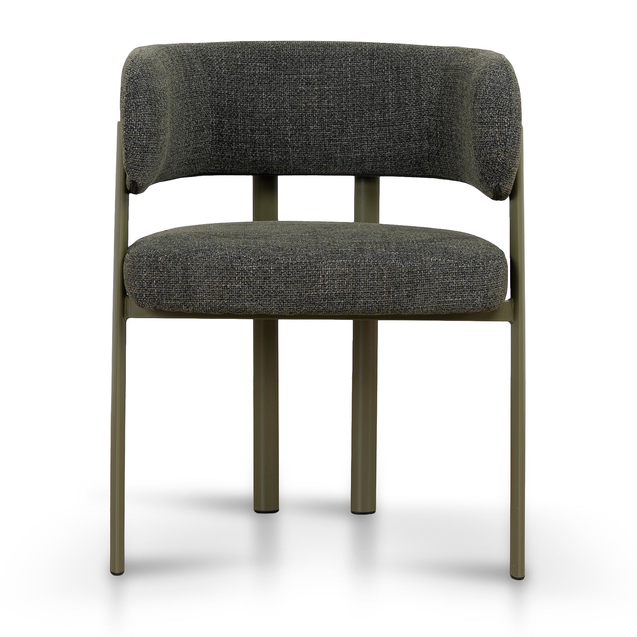 CDC12455-CI Green Dining Chair - Kaitoke Green (Set of 2)