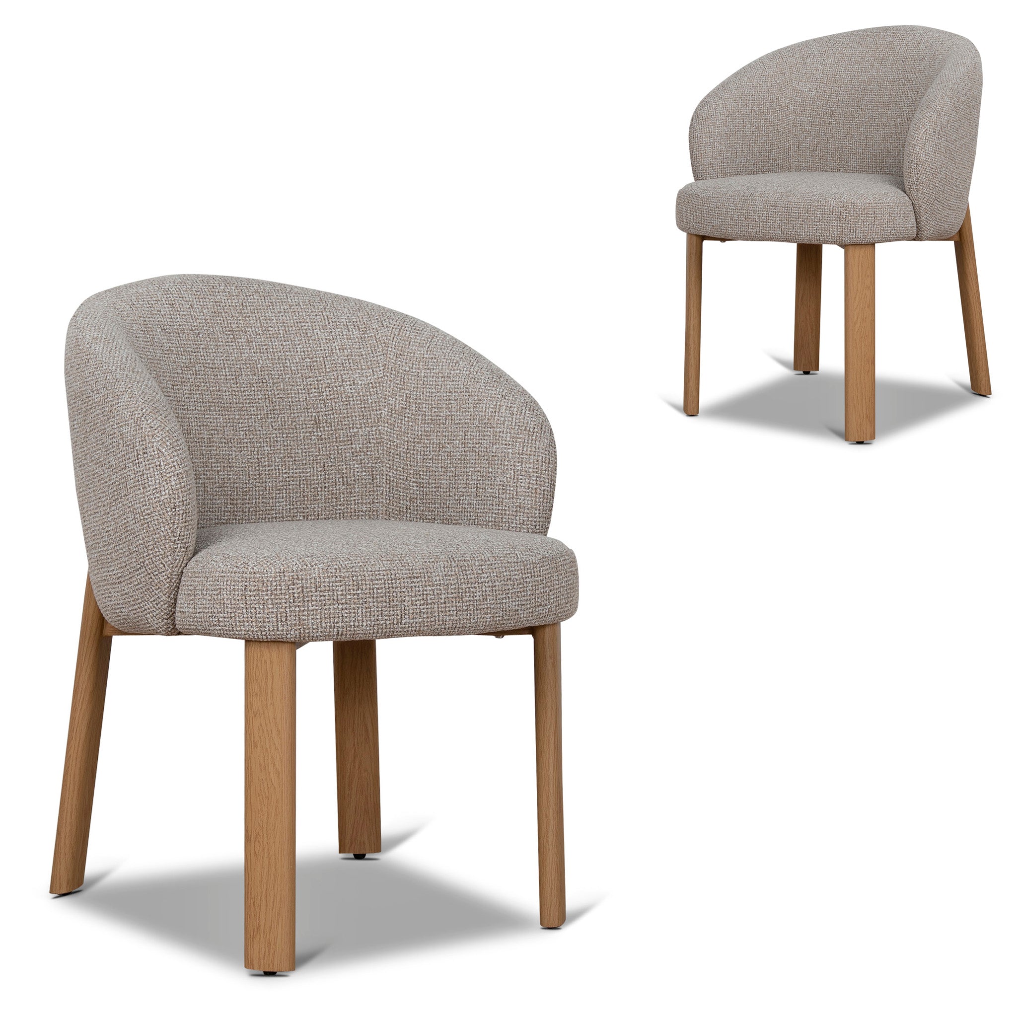 Natural Dining Chair - Verona Sand Weave (Set of 2)