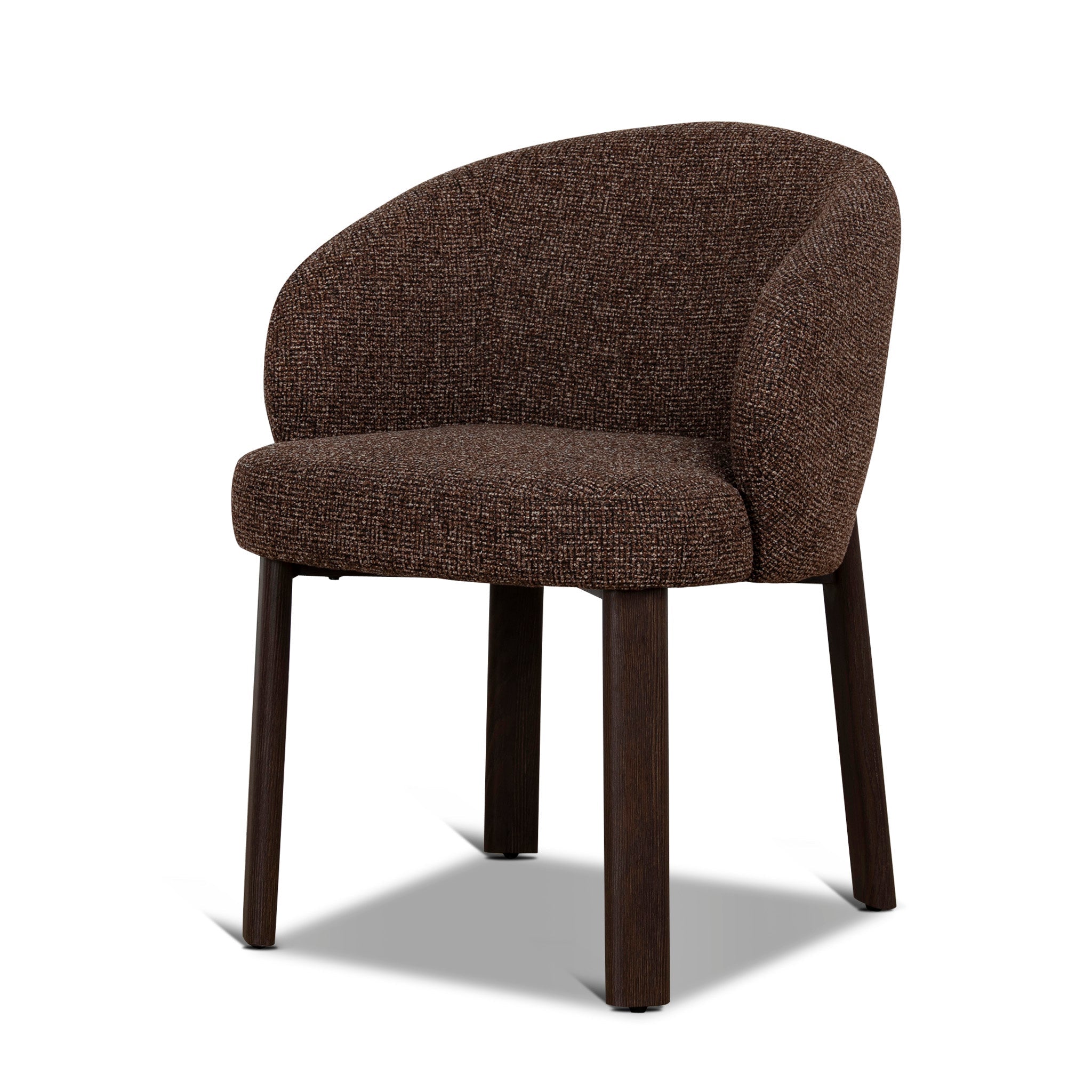 CDC12462-CI Walnut Dining Chair - Verona Cinnamon Weave (Set of 2)