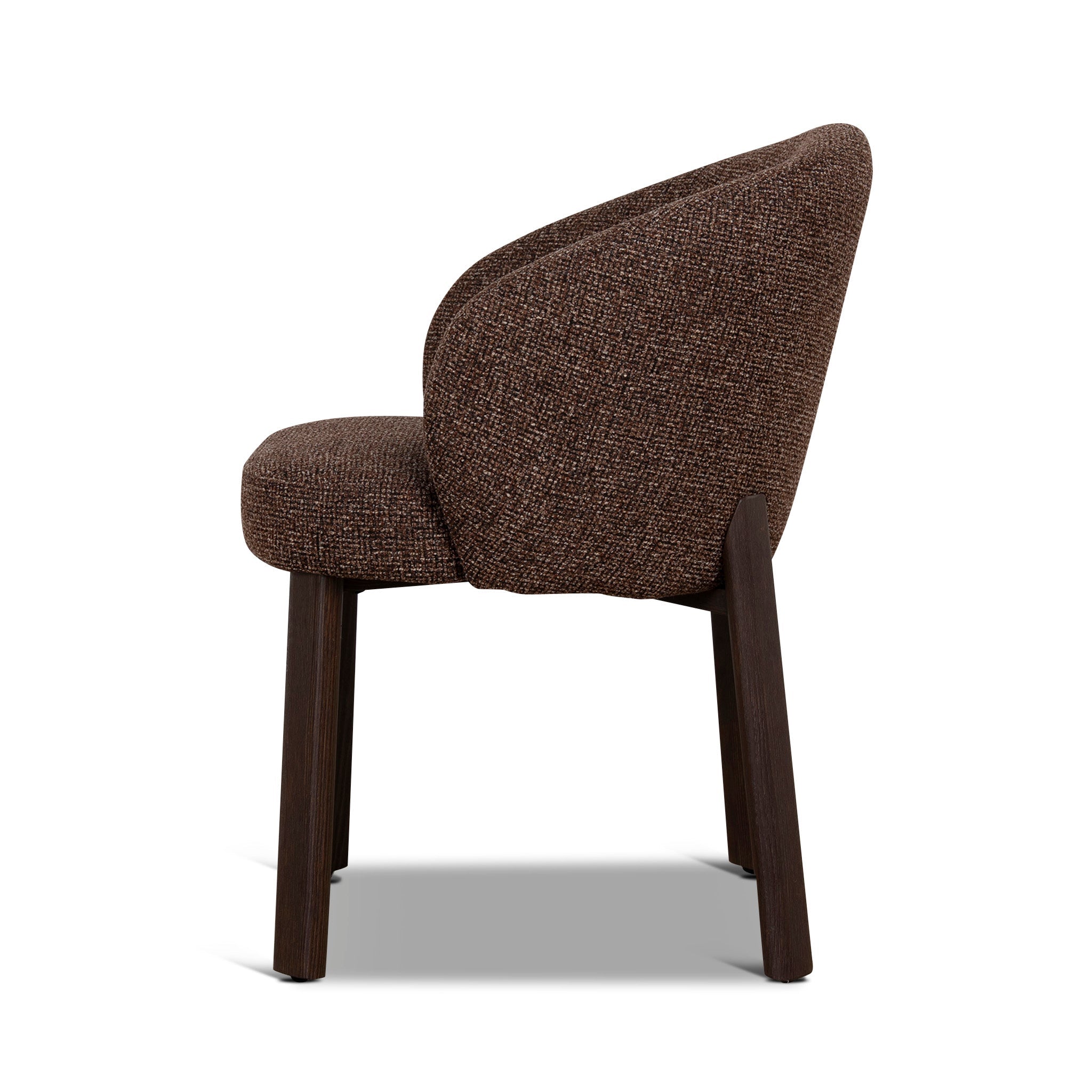 CDC12462-CI Walnut Dining Chair - Verona Cinnamon Weave (Set of 2)