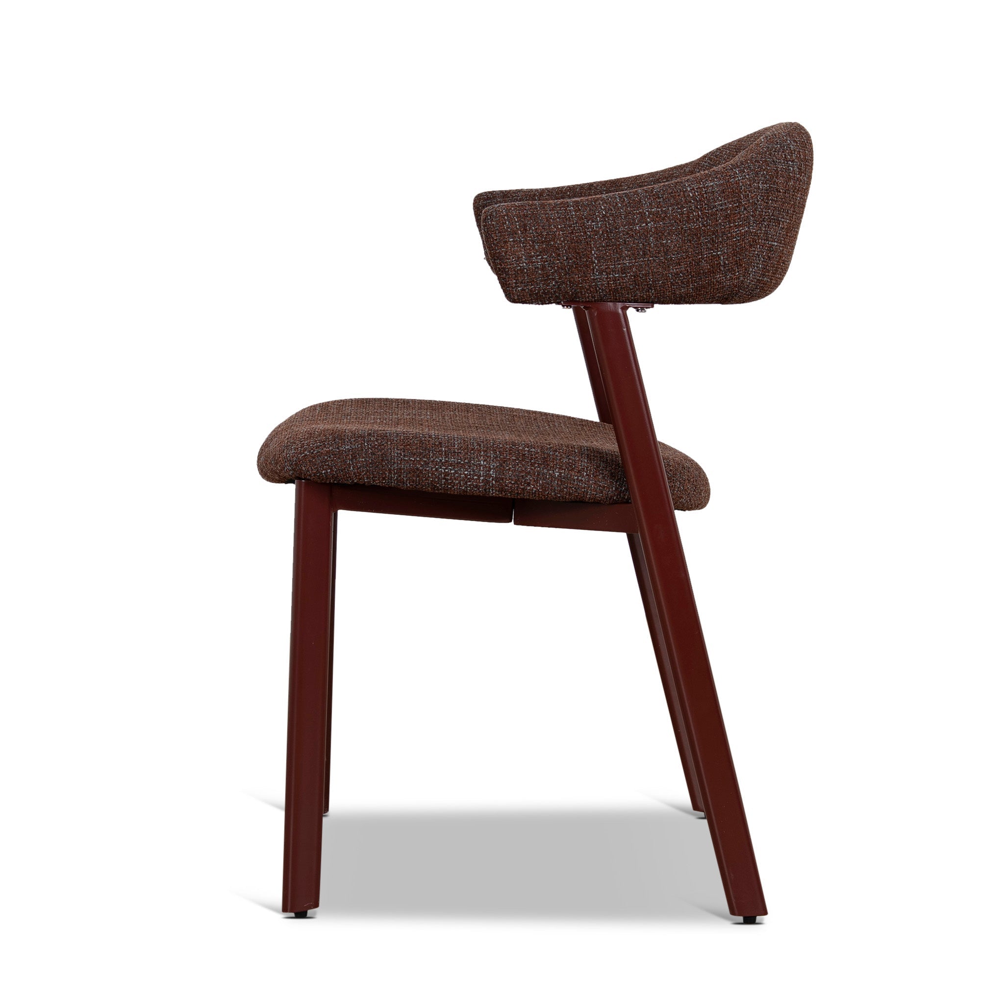 CDC12463-CI Red Dining Chair - Moss Brown (Set of 2)