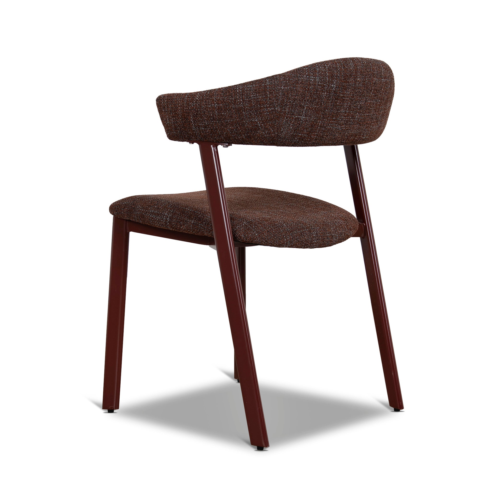 CDC12463-CI Red Dining Chair - Moss Brown (Set of 2)