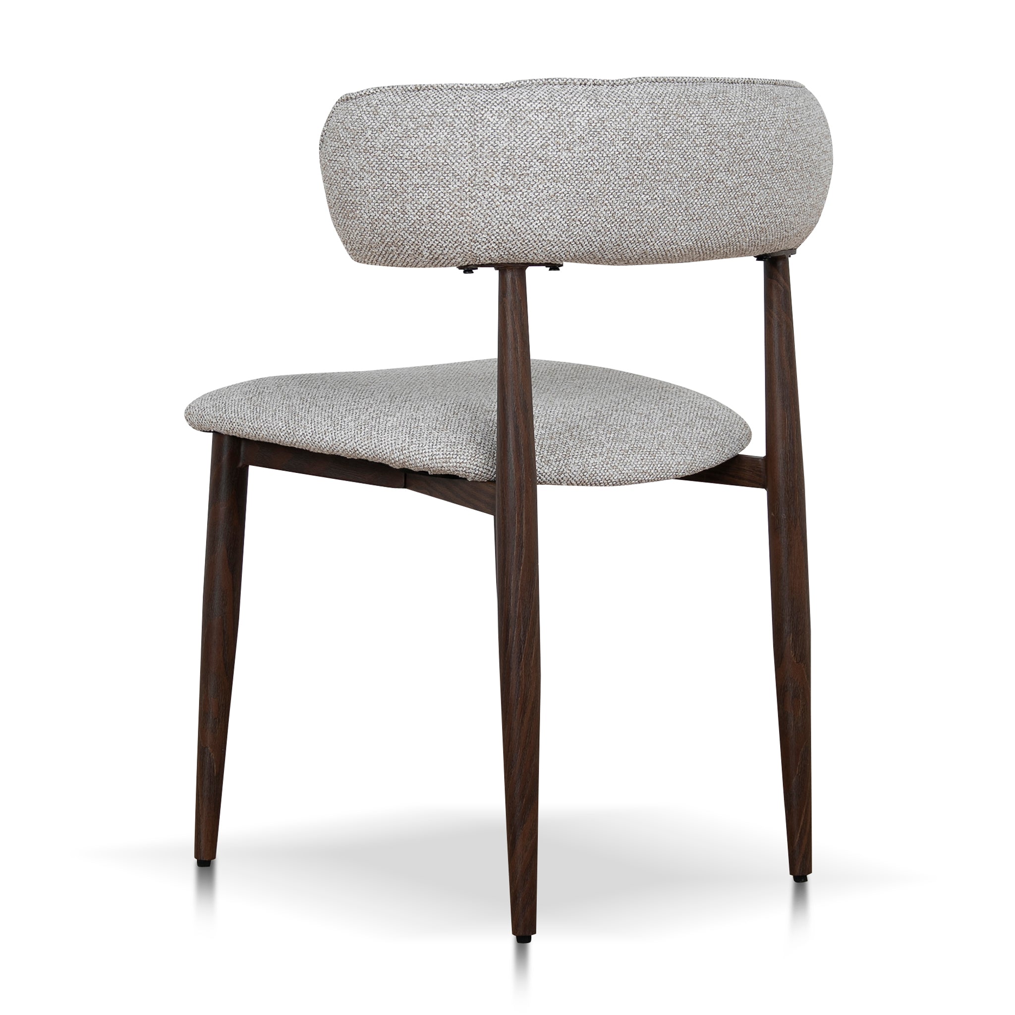 CDC12466-CI Walnut Dining Chair - Clay Beige (Set of 2)