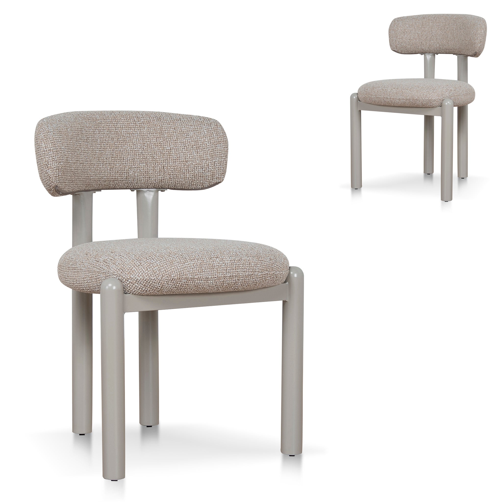 Cream Dining Chair - Verona Sand Weave (Set of 2)