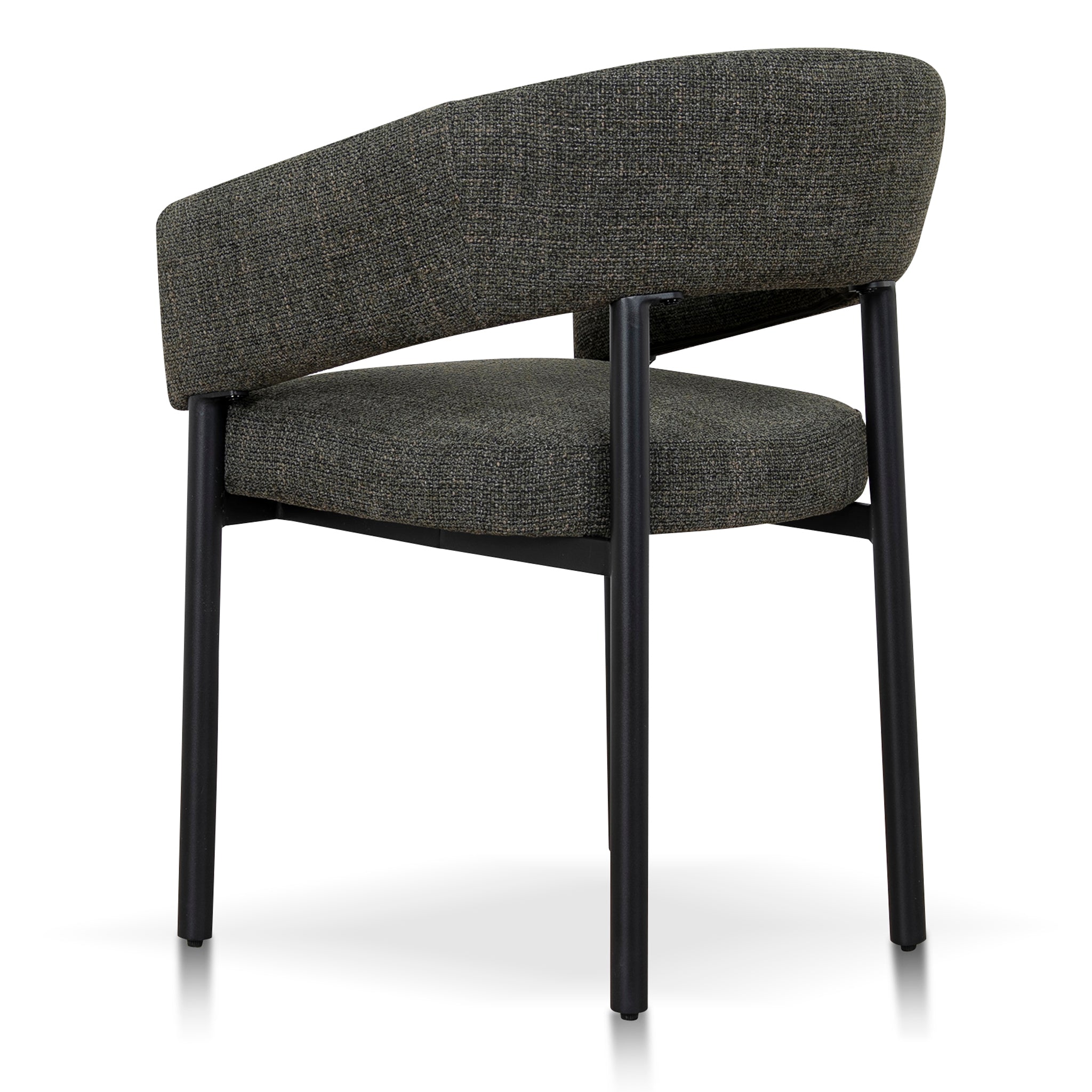 Black Dining Chair - Kaitoke Green (Set of 2)