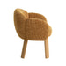 66cm Natural Dining Chair - Honeycomb Ochre - image 3