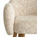 66cm Natural Dining Chair - Honeycomb White - image 6