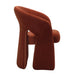 Showcasing Niramila Fabric Dining Chair - Red Bronze DC12644-FH Dining Chair by Calibre Furniturs