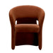 Showcasing Niramila Fabric Dining Chair - Red Bronze DC12644-FH Dining Chair by Calibre Furniturs