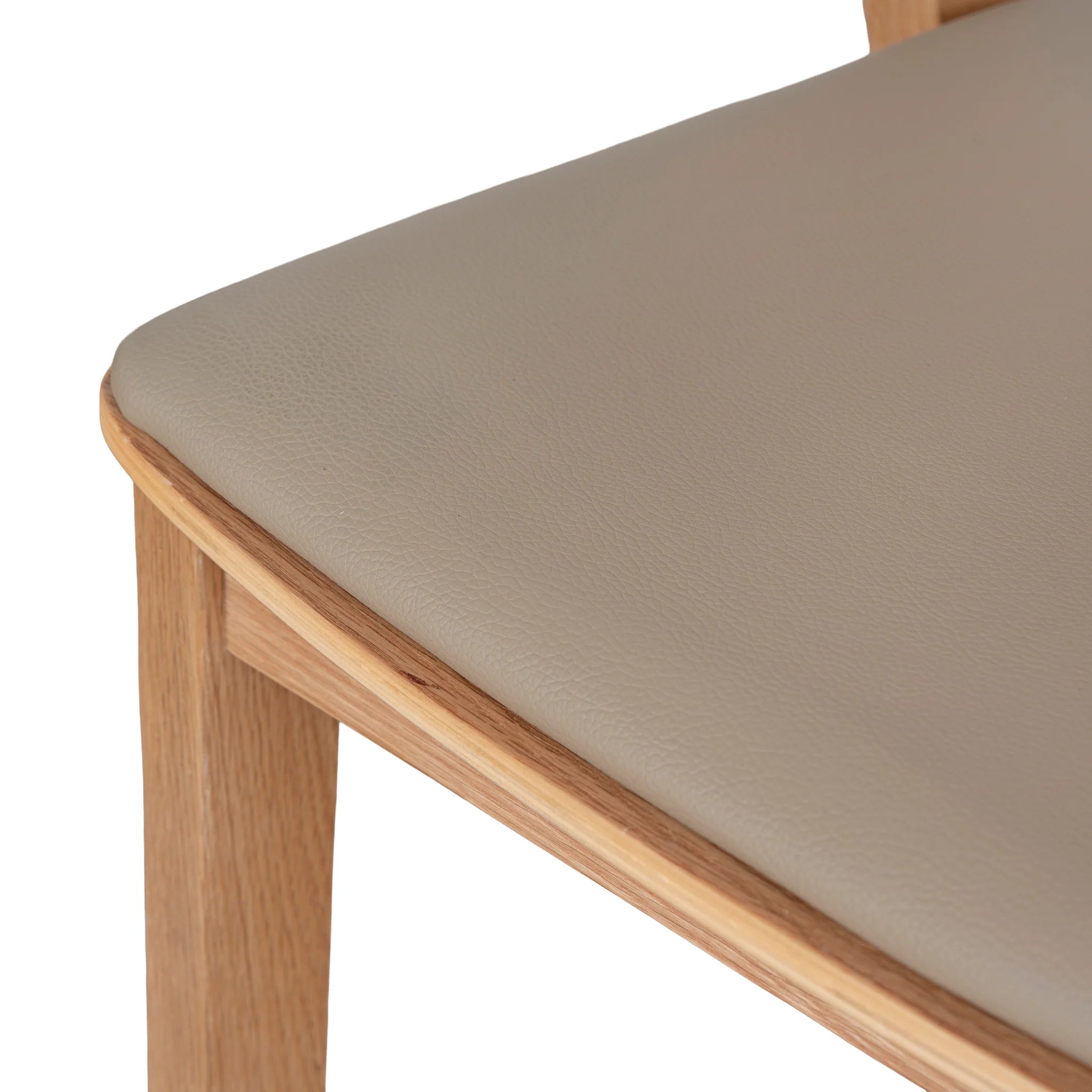 Sodola Natural Dining Chair - Latte Seat (Set of 2)