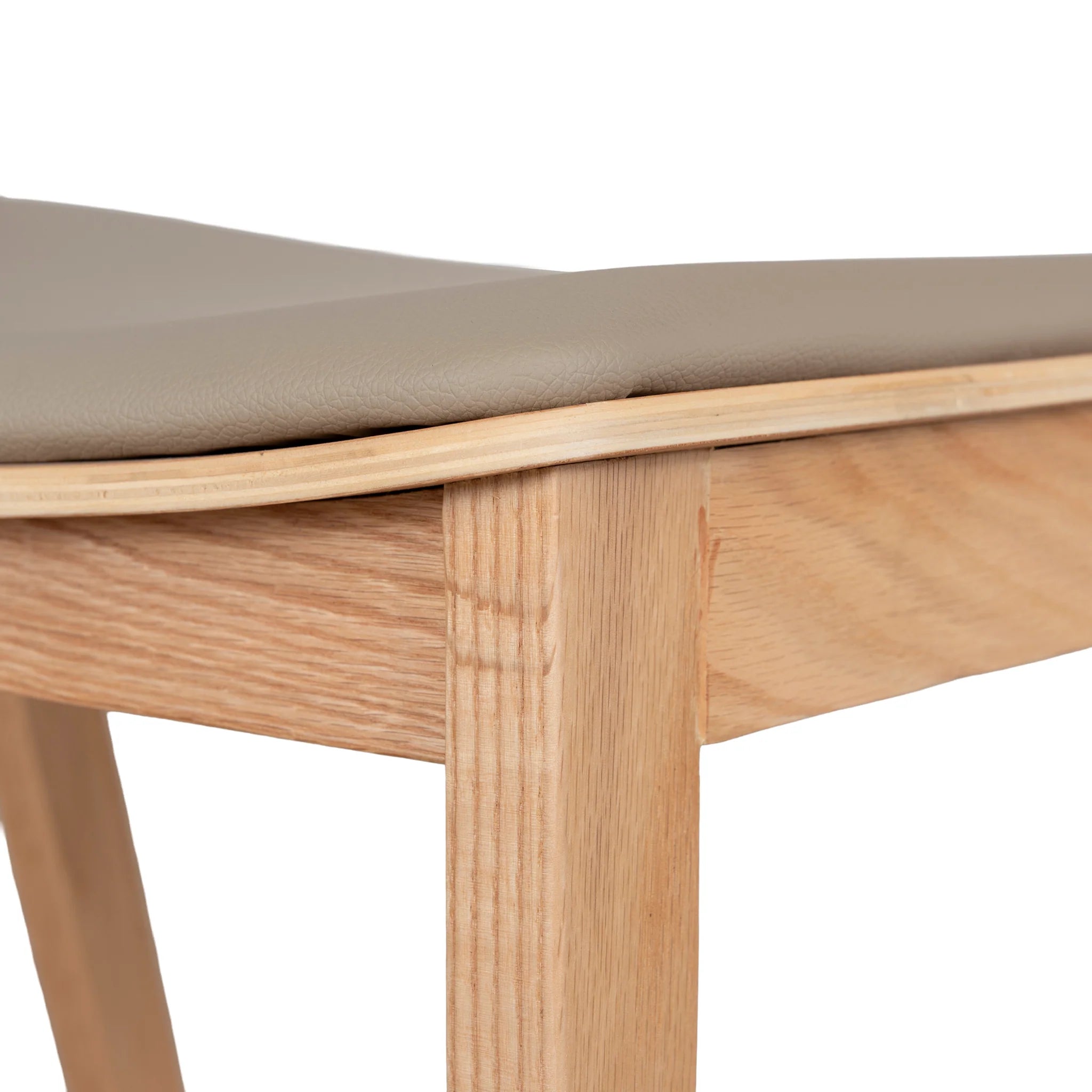 Sodola Natural Dining Chair - Latte Seat (Set of 2)