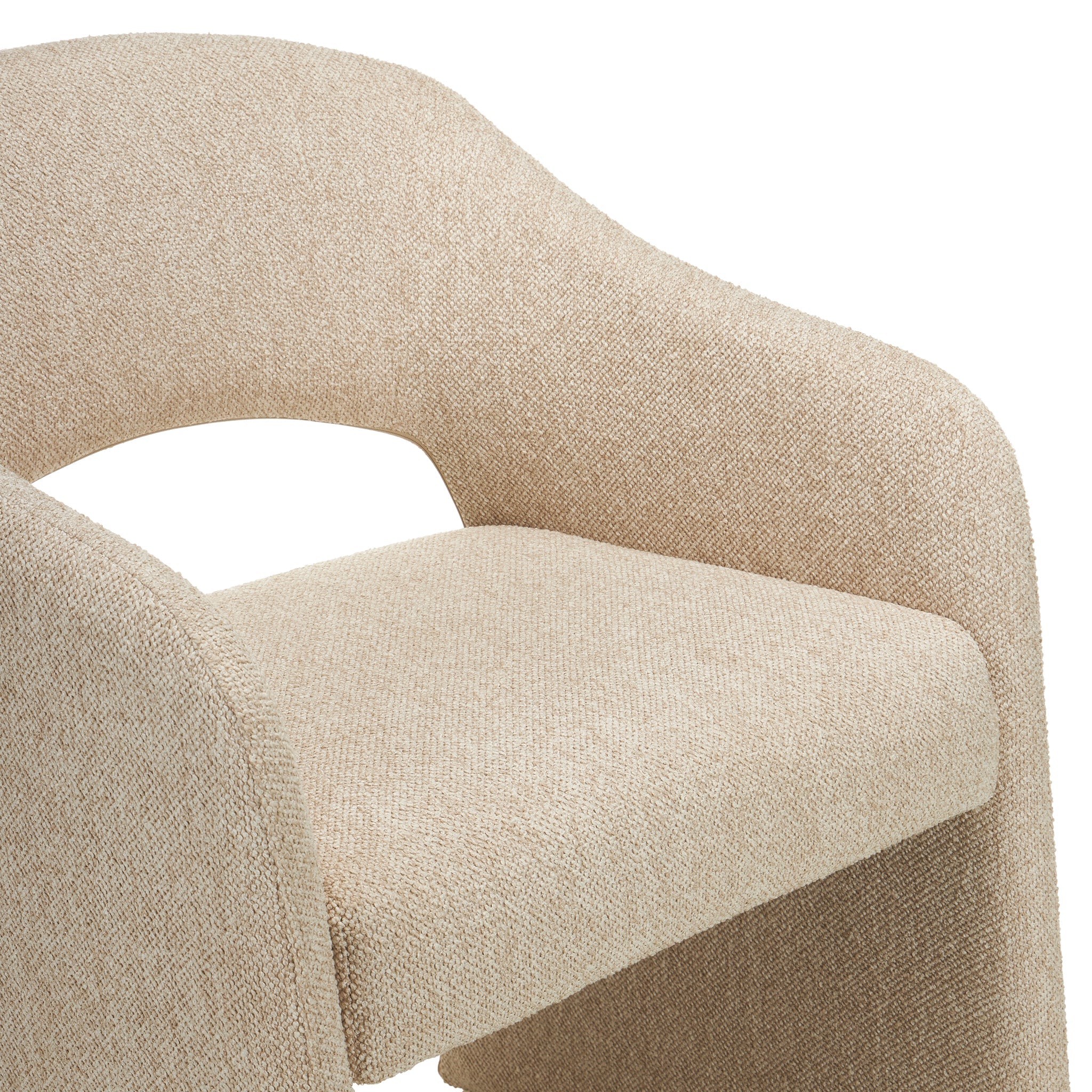 Fabric Dining Chair - Cobble Beige (Set of 2) - image 7