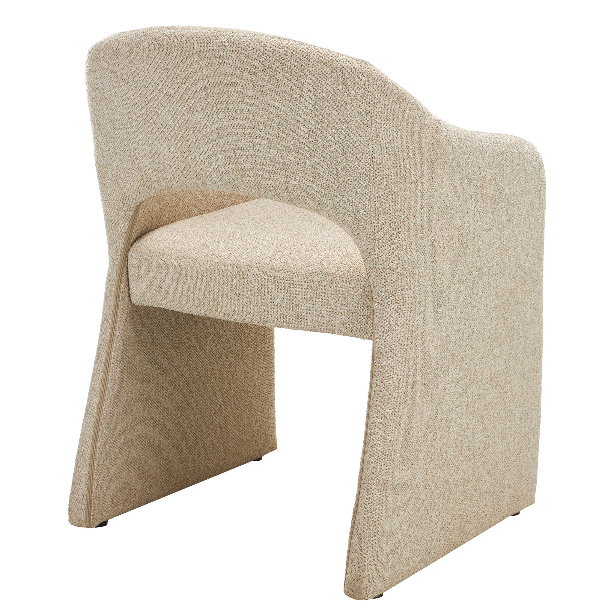 CDC12679-MR Fabric Dining Chair - Cobble Beige (Set of 2)