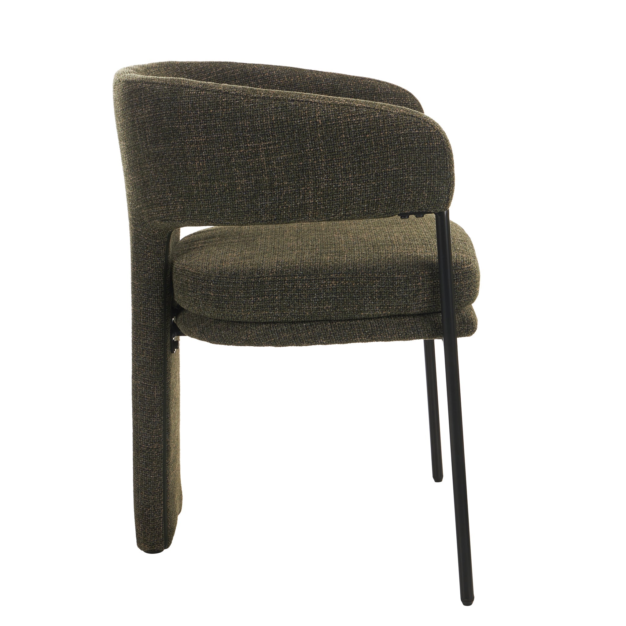 Fabric Dining Chair - Kaitoke Green (Set of 2) - image 4