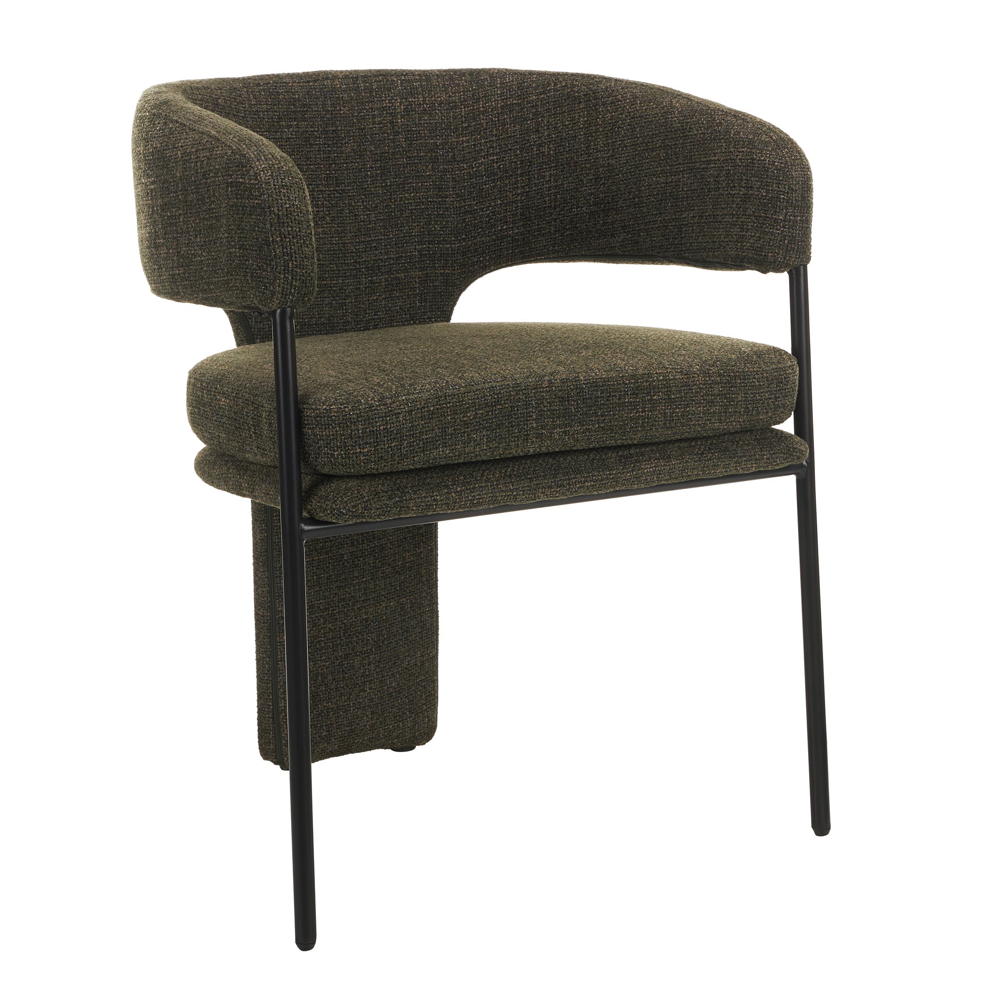 Fabric Dining Chair - Kaitoke Green (Set of 2) - image 3