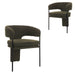 Fabric Dining Chair - Kaitoke Green (Set of 2)