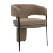 Fabric Dining Chair - Cobble Chocolate (Set of 2) - image 3