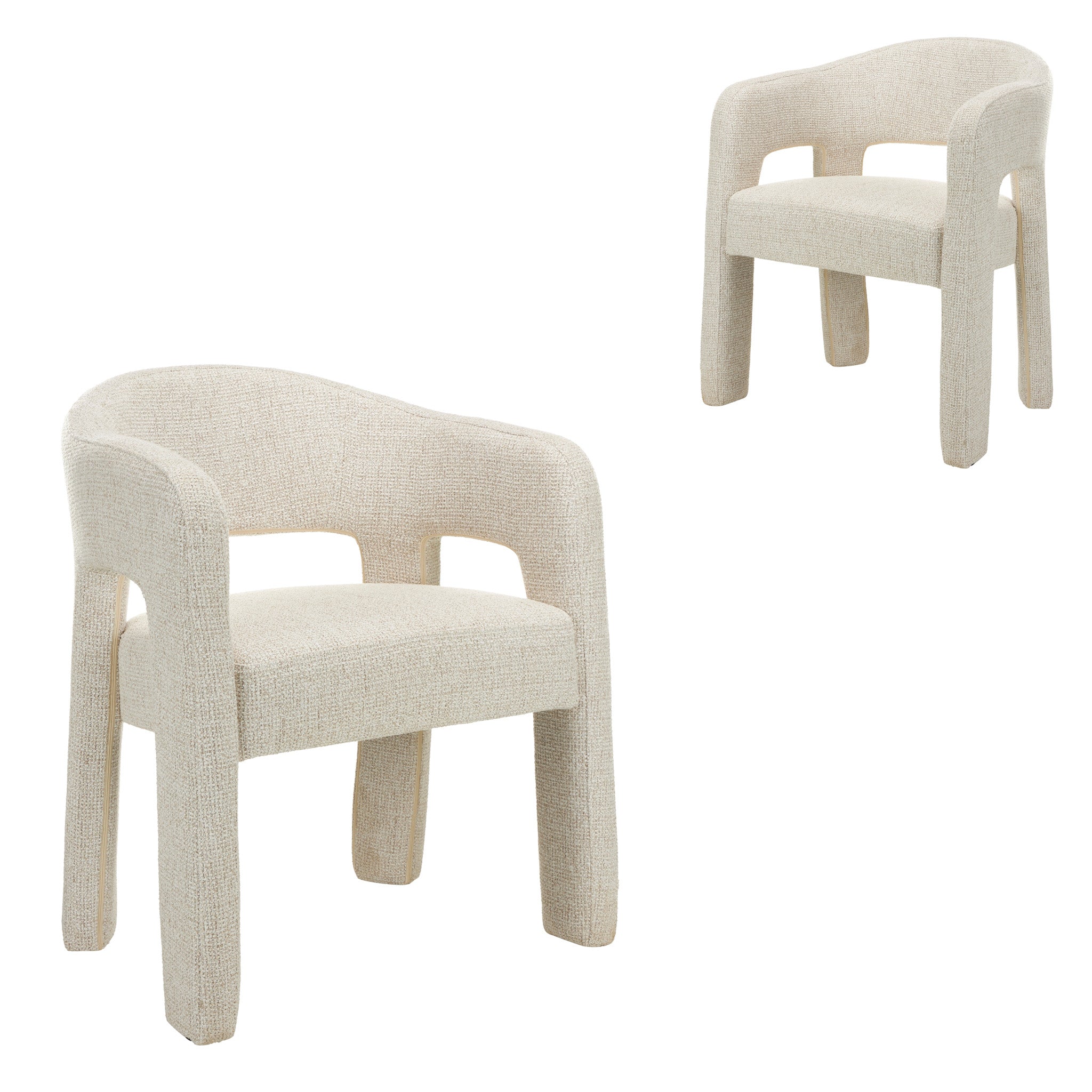 Fabric Dining Chair - Verona Ivory (Set of 2)