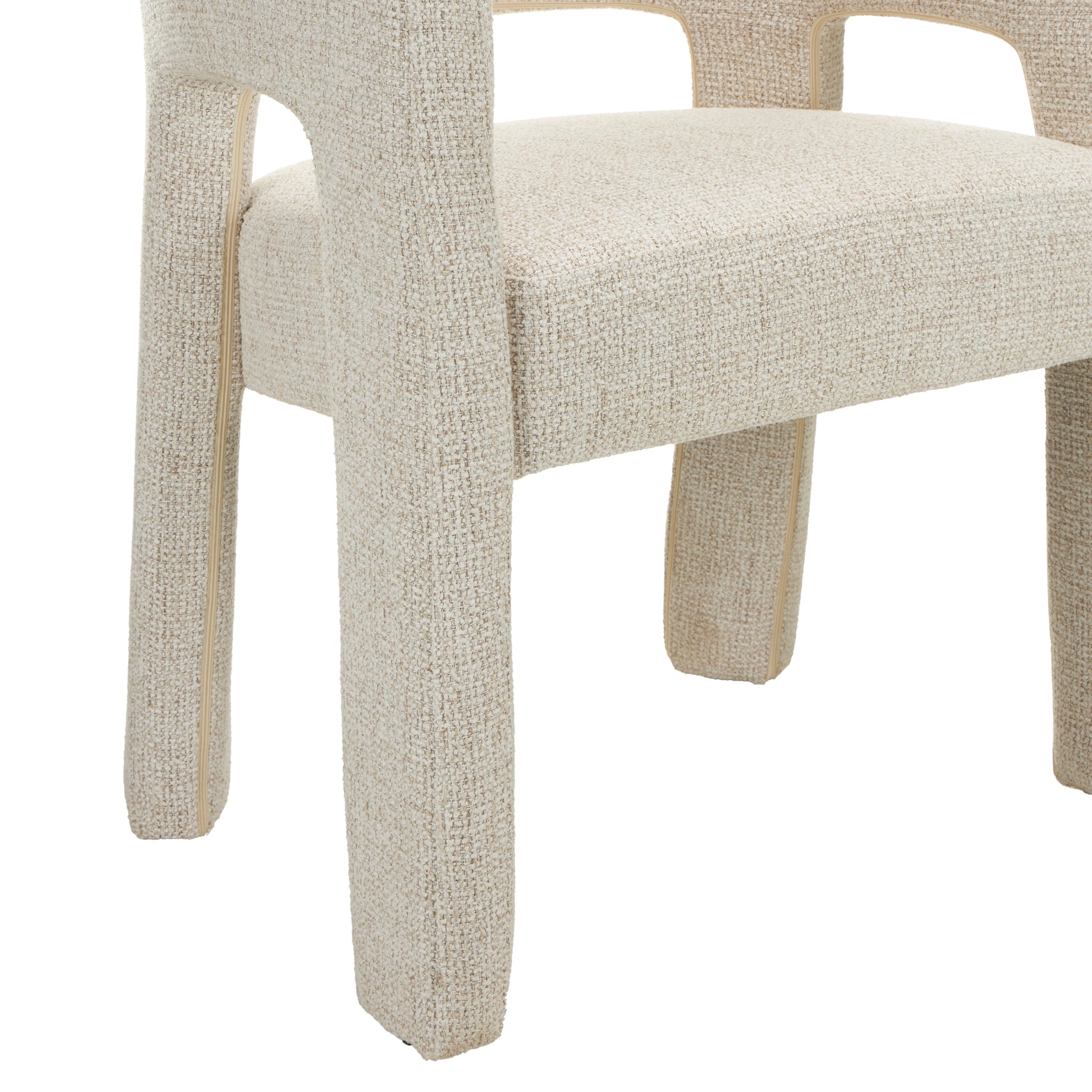 Fabric Dining Chair - Verona Ivory (Set of 2) - image 8