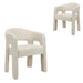 Fabric Dining Chair - Verona Ivory (Set of 2)