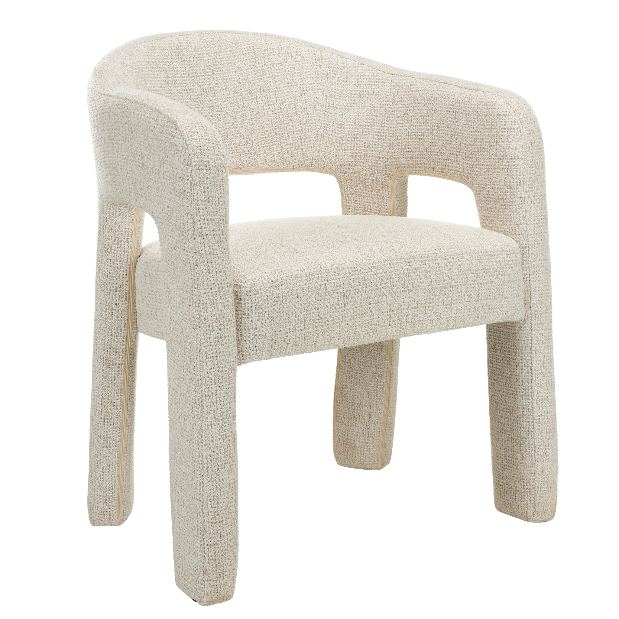 CDC12685-MR Fabric Dining Chair - Verona Ivory (Set of 2)