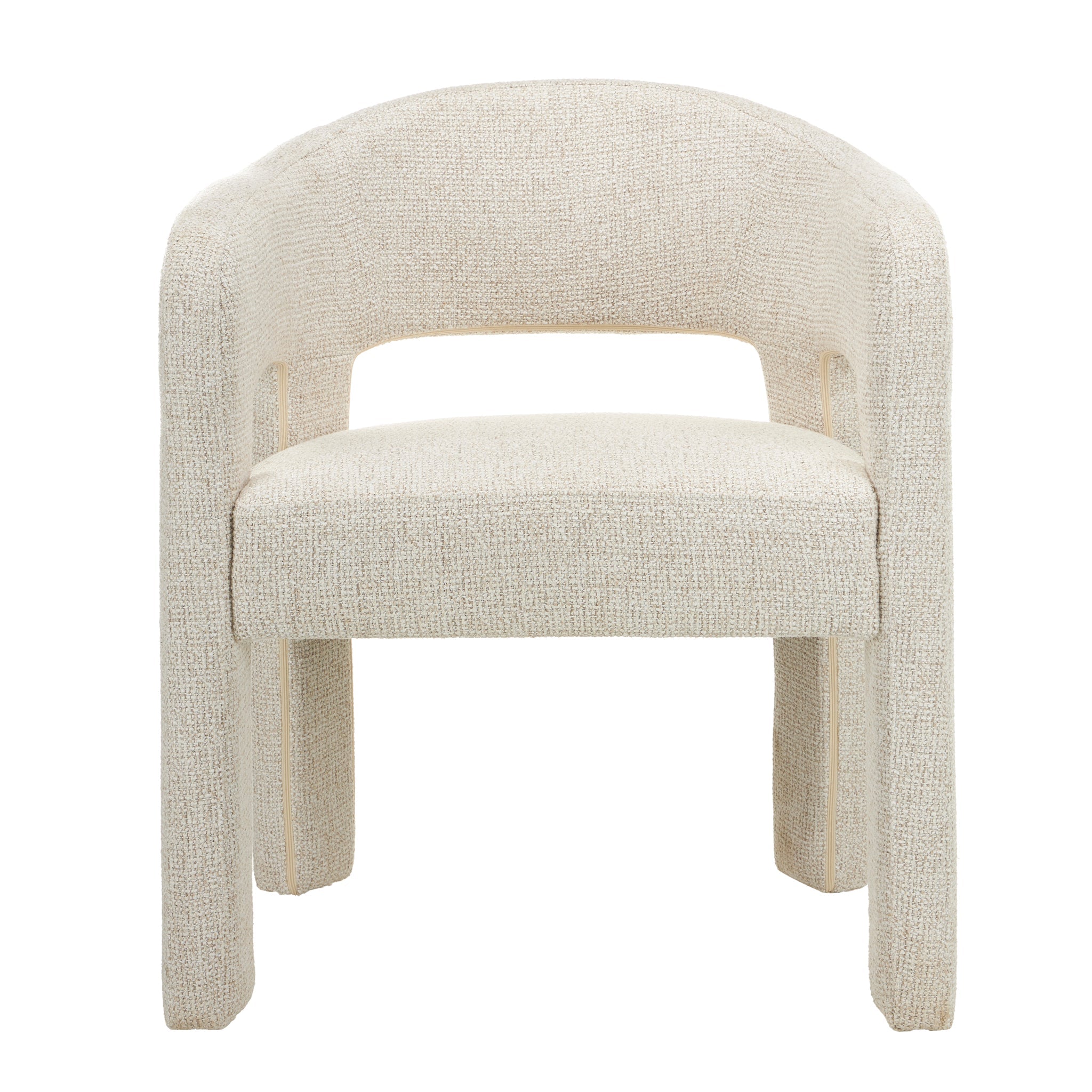 Fabric Dining Chair - Verona Ivory (Set of 2) - image 2