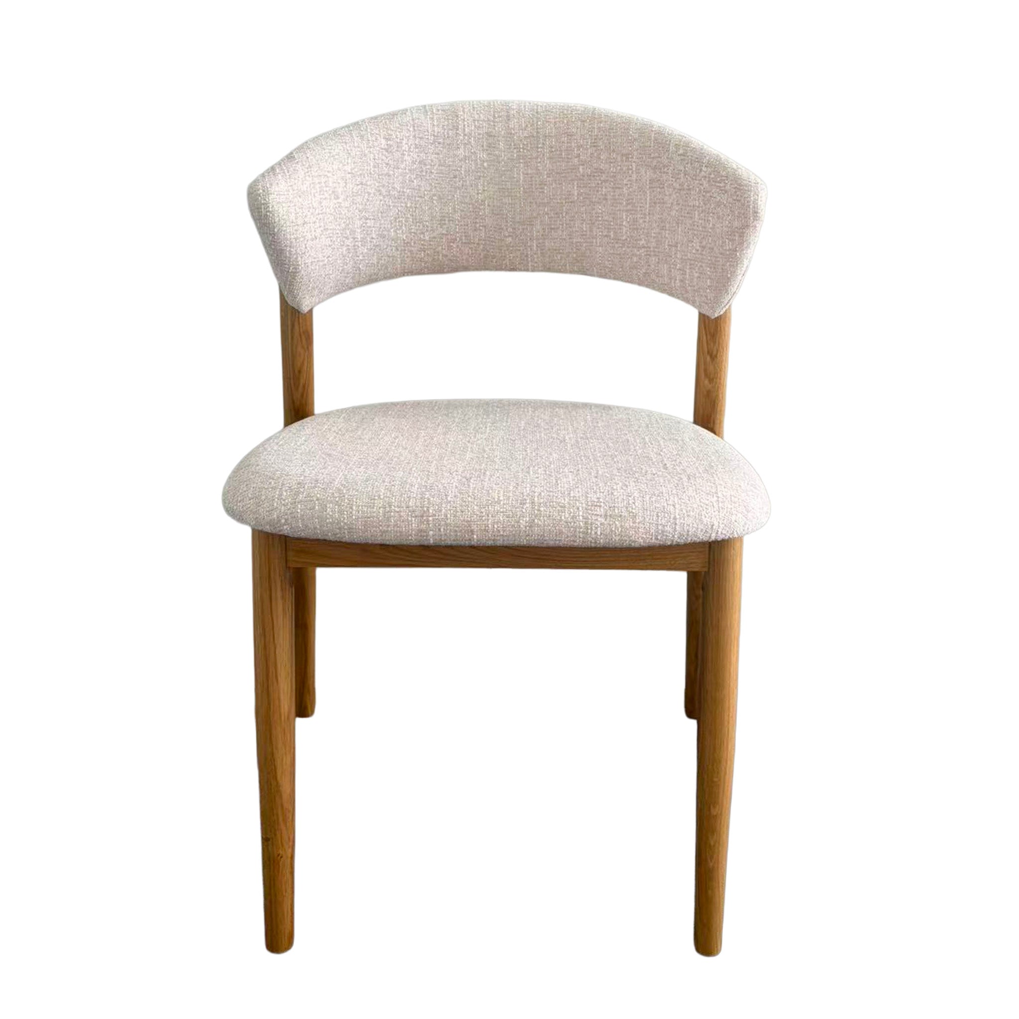CDC12775-HN Natural Dining Chair - California Beige (Set of 2)