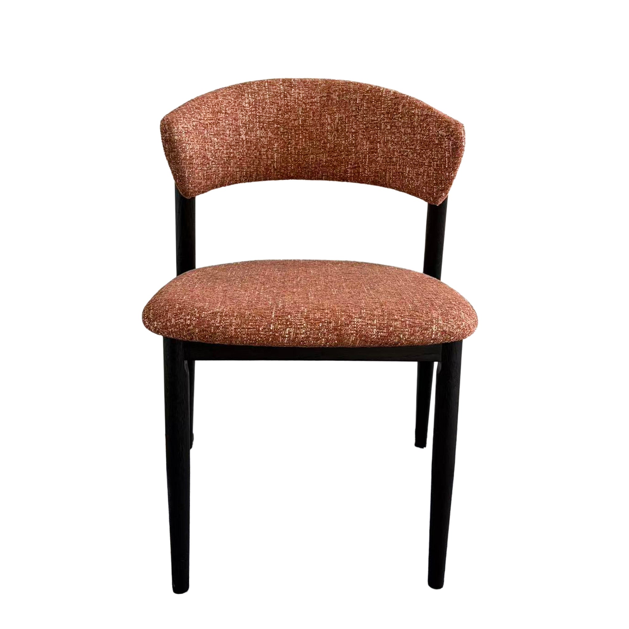 CDC12776-HN Black Dining Chair - California Copper (Set of 2)