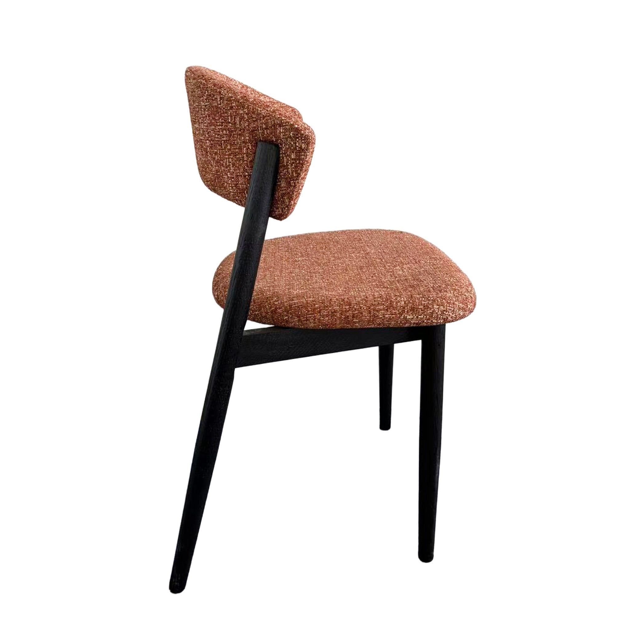 CDC12776-HN Black Dining Chair - California Copper (Set of 2)