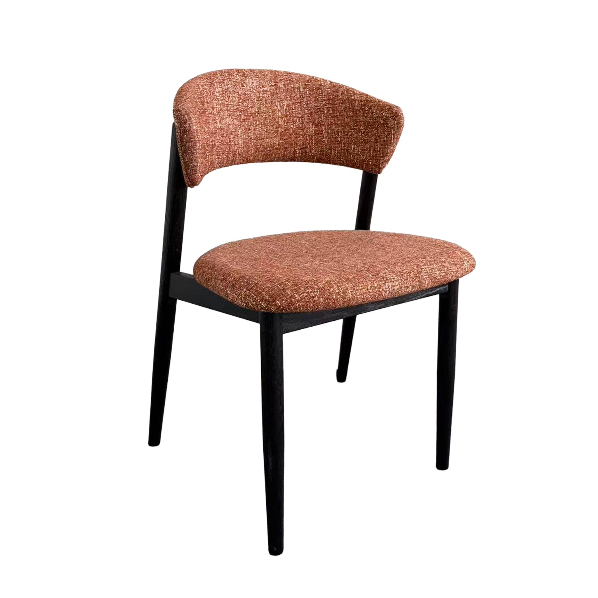 CDC12776-HN Black Dining Chair - California Copper (Set of 2)